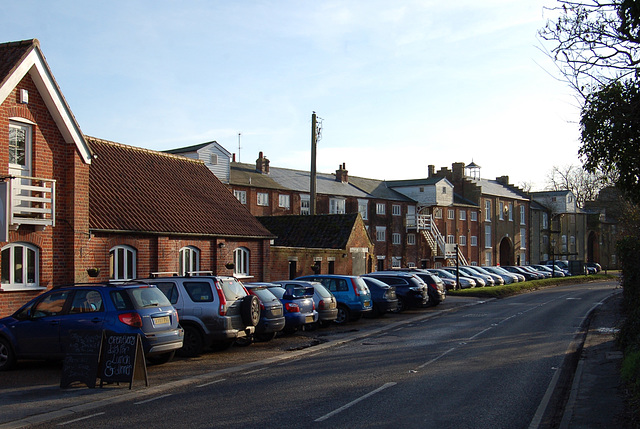 Plough and Sail Pub, Snape Maltings, Suffolk