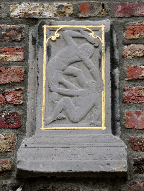 Gable stone of Samson