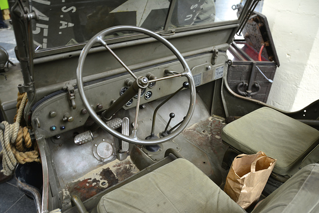 Military History Day 2013 – Jeep dashboard