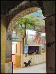 murals at MRI reception