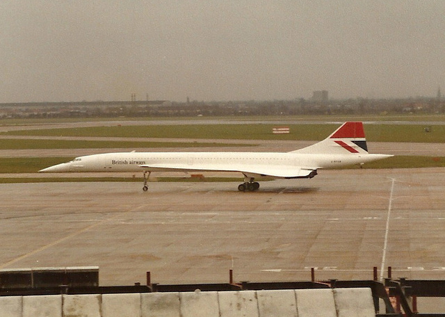 G-BFKW BAC Concorde British Airways