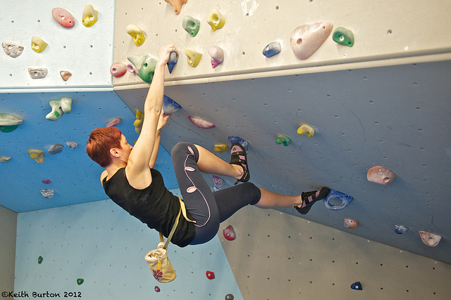 Cara at The Quay Climbing Centre Exeter