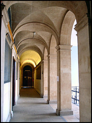 vaulted corridor