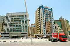 Dubai 2012 – Dubai buildings near the Mall of the Emirates