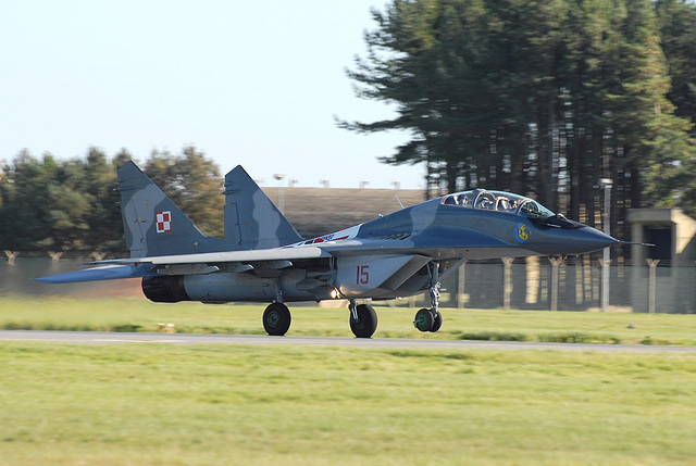 15 MiG-29UB Polish Air Force