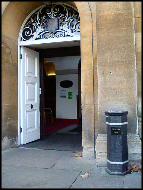 Radcliffe Infirmary entrance