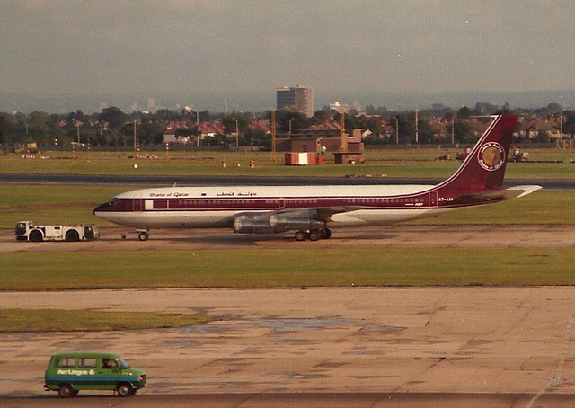 A7-AAA B707-3P1C State of Qatar