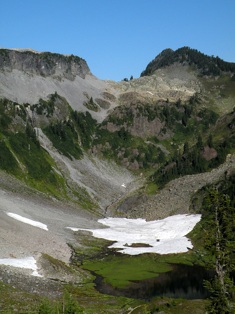 Table Mountain and Lower Bagley Lake