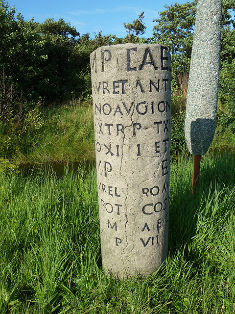 Roman milestone near Valkenburg