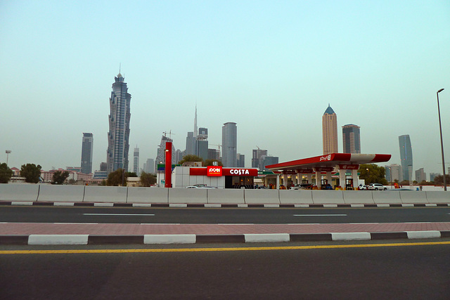 Dubai 2012 – Petrol station & Costa