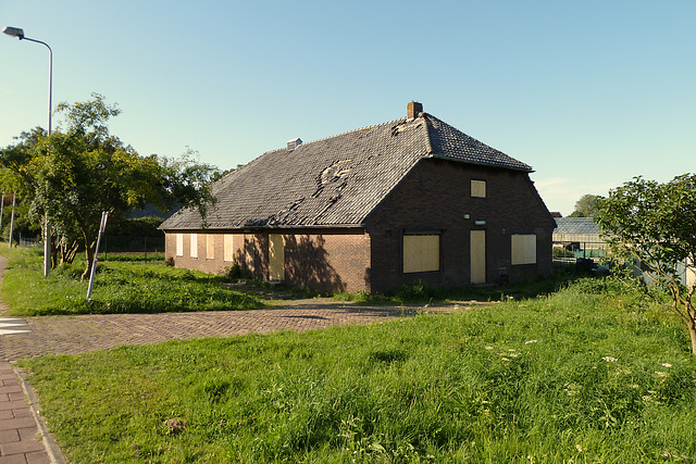 Old building near former Valkenburg Airport