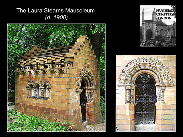 Laura Stearns Mausoleum - Nunhead Cemetery - 19.5.2007