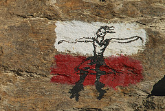 Ballerina am Wegesrand