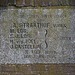 First stone in the lock at Nieuwe Wetering