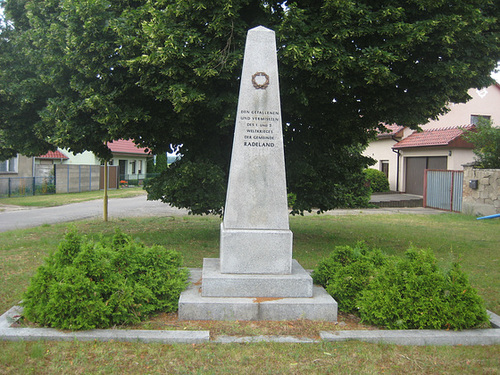 Denkmal Weltkriege - Radeland/1