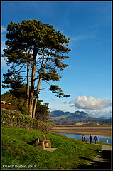 Borth y Gest - view from the footpath