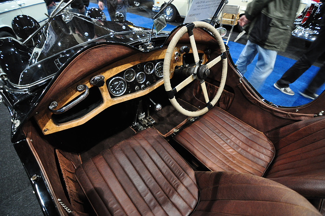 Interclassic & Topmobiel 2011 – 1933 Riley Lynx 12/6 dashboard