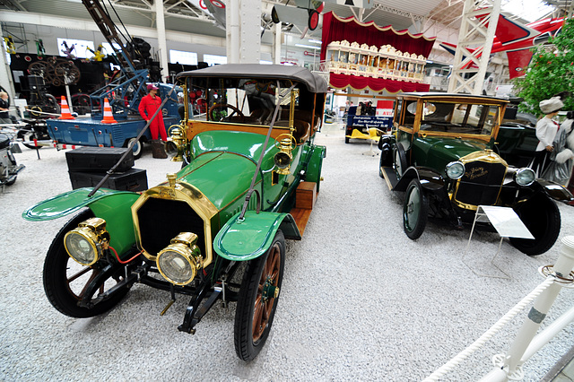 Technik Museum Speyer – 1912 Peugeot and De Dion Bouton