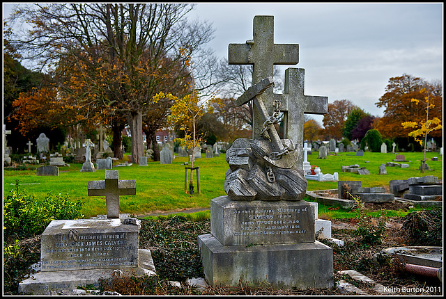 Stone anchor and cross