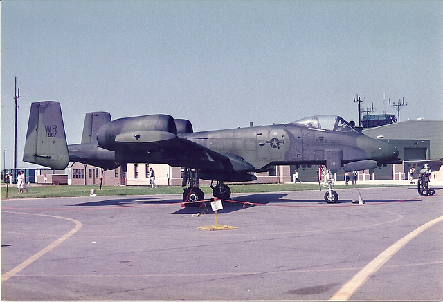 81-0987 A-10A US Air Force