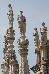 Statues and spires