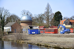 Demolition of the Van der Klaauw Laboratory