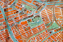Map of Amsterdam of 1937
