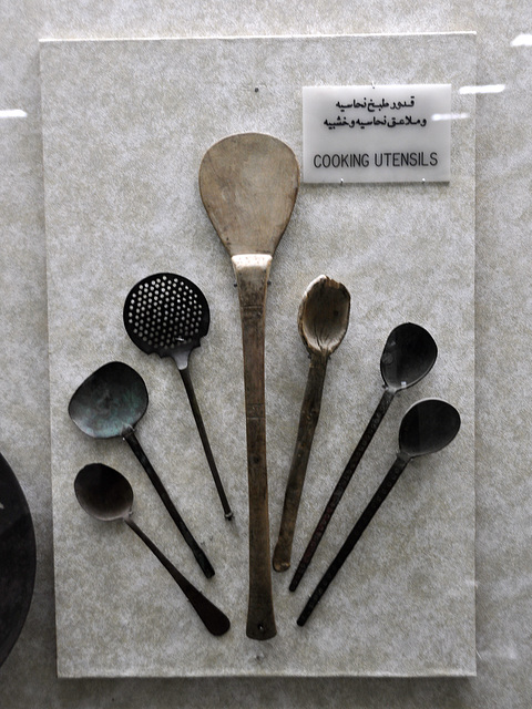 Dubai 2012 – Al Ain National Museum – Cooking utensils