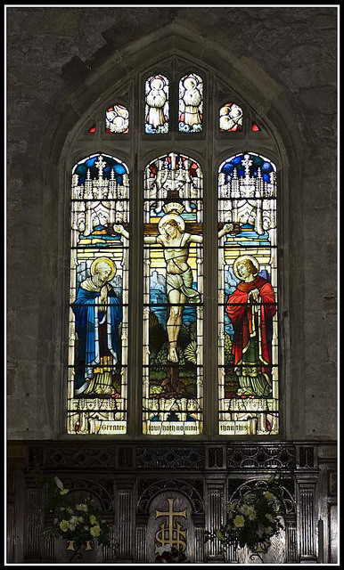 Stained Glass Window - Portchester Castle Chapel