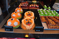 Orange Lion cake