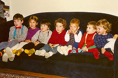 Colin, Anneka, Gabriel, Rylan, Lizzie, Owen, Amelia, and Ariel by Proxy, 1991