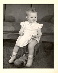 Mary at 18 mos., Dec. 10, 1948