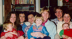 Anneka, Me, Brian, Marc, Colin, Jacquie, Alan, Andrea, Rylan, 1987
