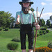Amos the Amish Statue,  Hershey Farm Restaurant, Strasburg, Pa.