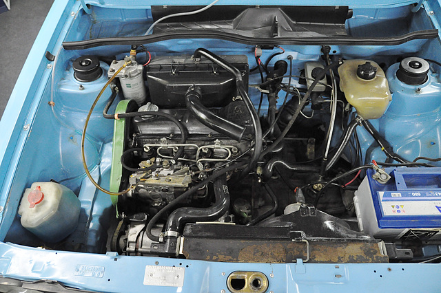 Techno Classica 2011 – Volkswagen Golf diesel engine