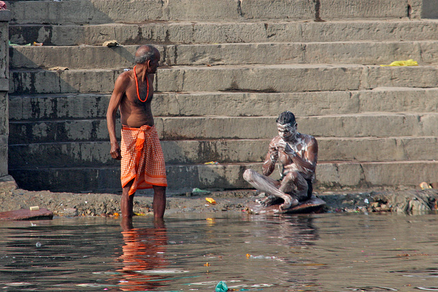 Cleaning in the Ganges