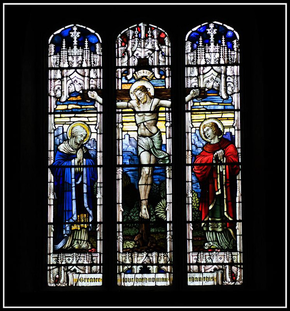 Stained Glass Window - Portchester Castle Chapel