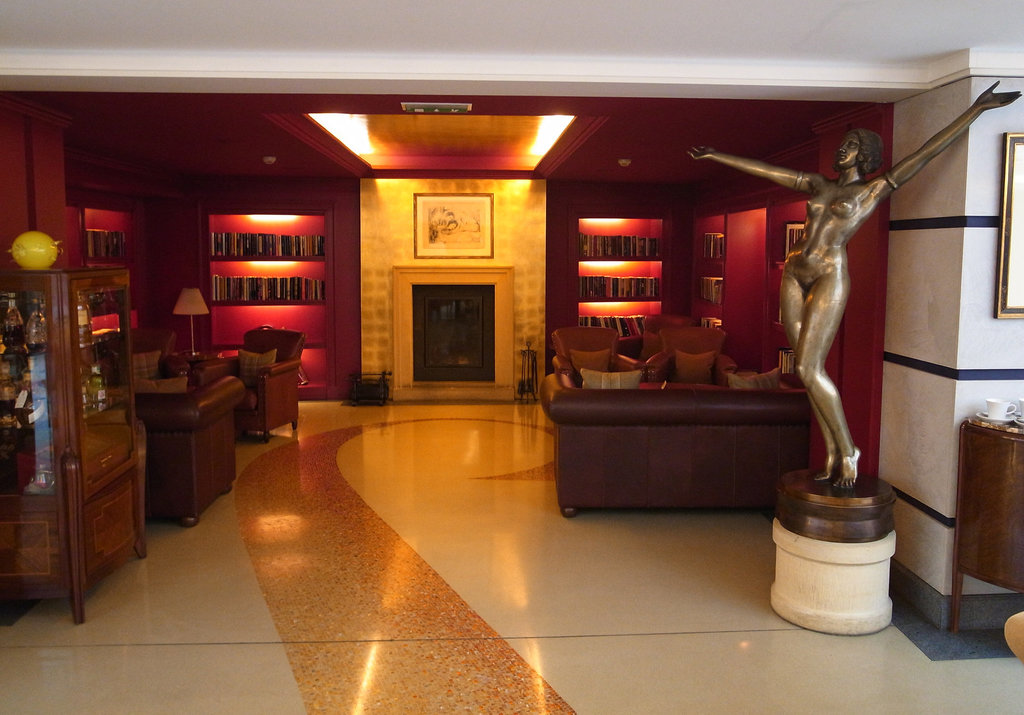 Prague Hotel Aria Library
