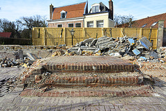 Demolition of the Van der Klaauw Laboratory – steps