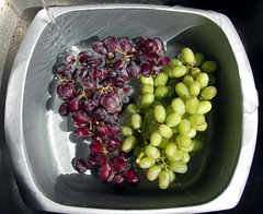 Washing Grapes