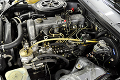 Techno Classica 2011 – Mercedes-Benz OM617 Turbodiesel engine