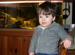 Henry Loves the "Fishies."