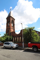 Former Catholic Apostolic Church, Park Road South, Birkenhead, Wirral (burnt 2009)