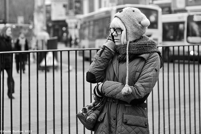 Girl in hat