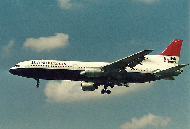 G-BBAJ L1011 British Airtours