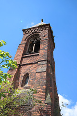 Former Catholic Apostolic Church, Park Road South, Birkenhead, Wirral (burnt 2009)