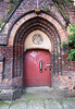 Former Catholic Apostolic Church, Park Road South, Birkenhead, Wirral (burnt 2009)