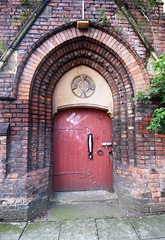 Former Catholic Apostolic Church, Park Road South, Birkenhead, Wirral (burnt 2009)