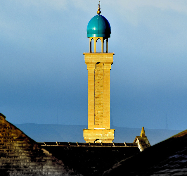 Jamia Sultania Mosque at sunrise.