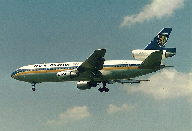 G-BJZE DC-10-10 British Caledonian Airways